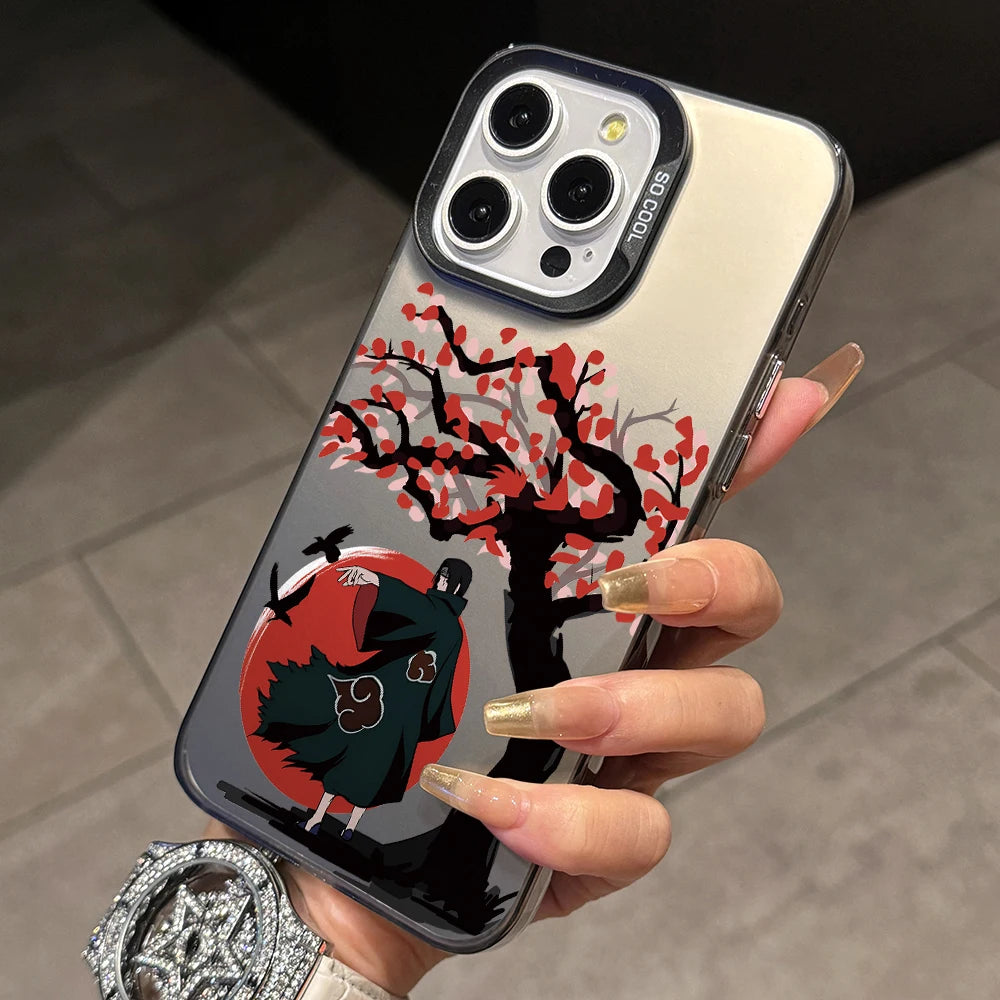 Hot Narutos Uchihas Itachis Phone Case For iPhone 17 17e 16e 16 15 14 13 12 11 mini Pro Max Air Plus Anti Fall Matte Back Cover