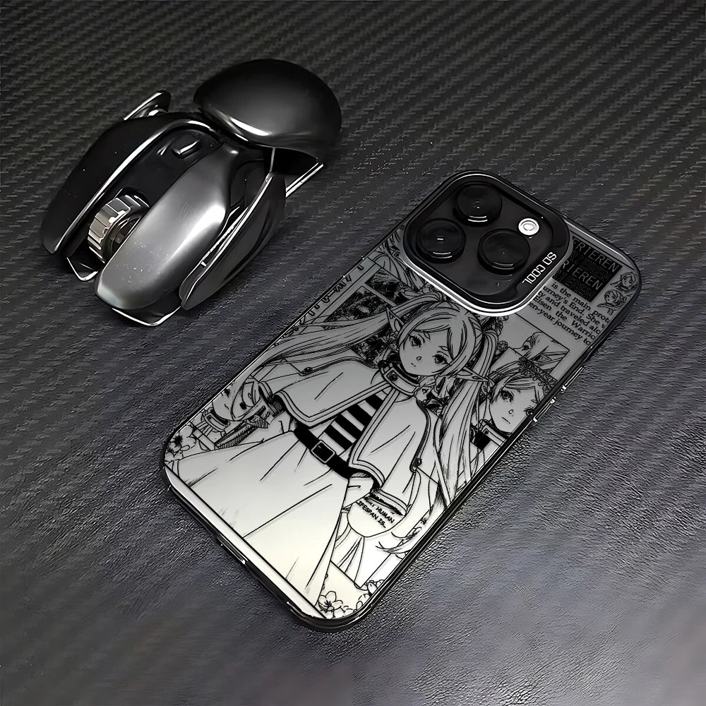 Hot Comics Frierens Phone Case for Samsung Galaxy S26 S25 S24 S23 S22 S21 S20 Note20 Ultra Edge Plus 4G 5G Anti Fall Matte Cover
