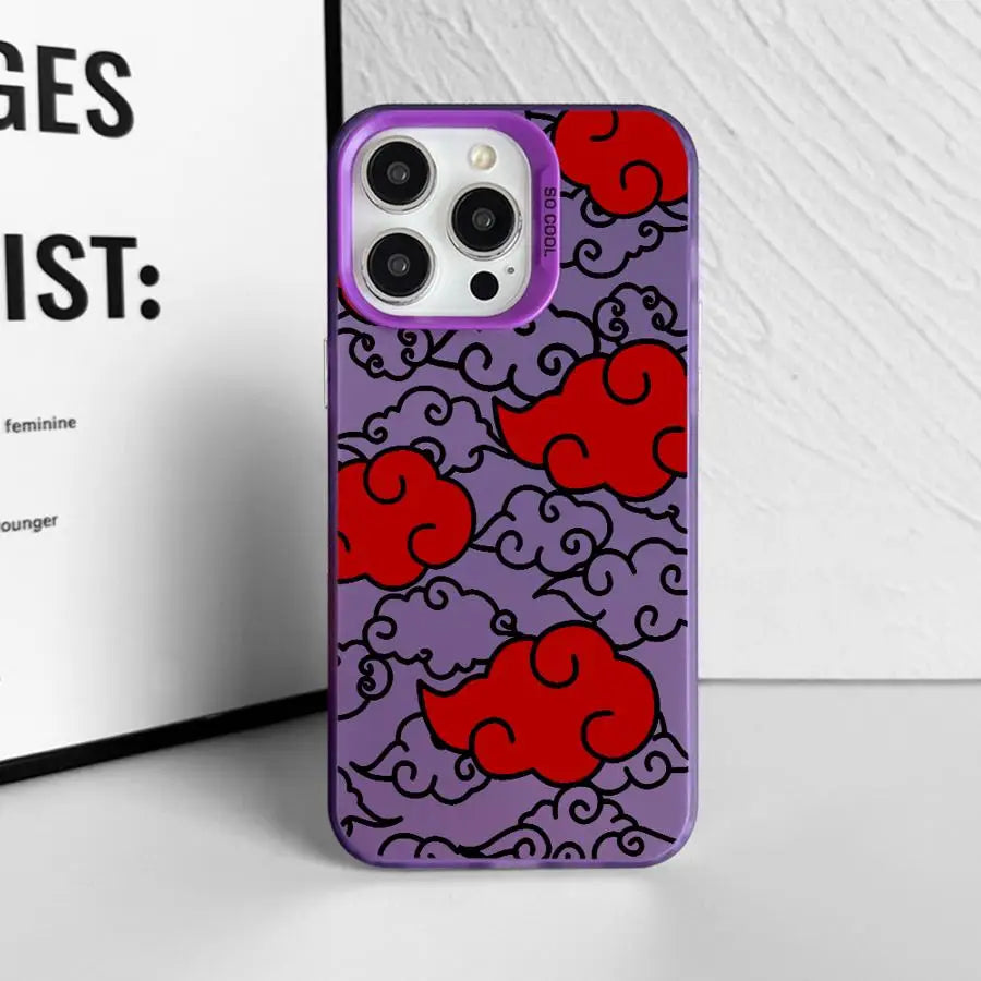 Phone Cover Case for iPhone 17 Pro Max 13 16 Air 17e 11 12 Pro 14 Plus 15 Anime Narutos Logo