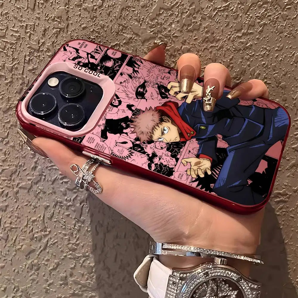 Phone Case For iPhone 17 17e 16e 16 15 14 13 12 11 Pro Max X XR XSMAX 8 Air Plus Anime I-Itadori Yuji Anti Fall Matte Back Cover