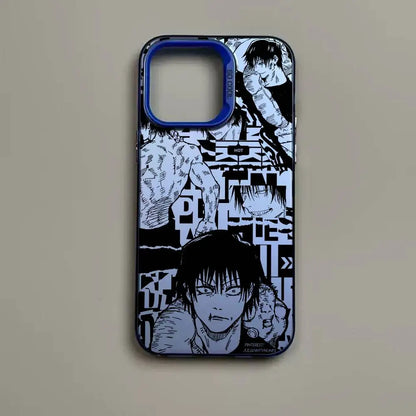 J-Jujutsu Toji Kaisen F-Fushiguro  For iPhone 17 16 15 14 13 12 11 Pro MAX Matte Shockproof Back Anti Fall Matte Cover