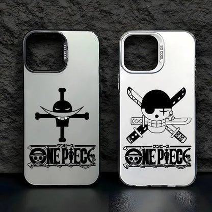 ONE PIECE Edward Newgate Wanted Phone Case For IPhone 16 15 14 13 12 11 Pro Max Whitebeard Pirates Zoro Model Shockproof Cover