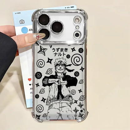 Anime NN-arutoS Clear Cover Case for iPhone 17 Air 16 15 14 Plus 16e 13 12 11 Pro Max