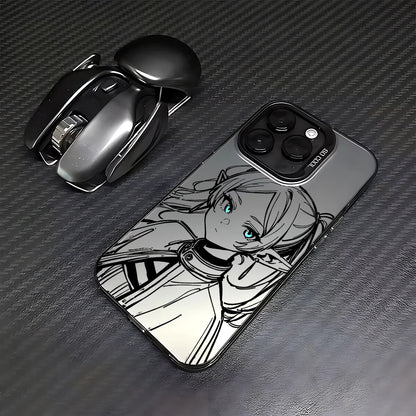 FrierenS BeyondS Journey's End Phone Case Phone 17 16e 16 15 14 13 12 11 mini Pro Max X XR 7Air Plus Anti Fall Matte Back Cover