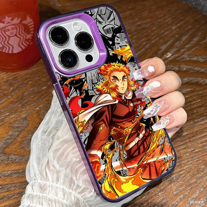 K-Kimetsus No Y-Yaibas Phone Case For IPhone 17 16 15 14 13 12 Mini 11 8 7 Pro Max Plus Colorful Phone Case
