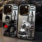 Anime Death Note Phone Case For iPhone 17 16e 16 15 14 13 12 11 mini Pro Max X XR XSMAX 8 7 Air Plus Anti Fall Matte Back Cover