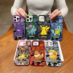 Anime PokÃ©mons Hot Pikachus Phone Case For iPhone 16 15 14 13 12 11 mini Pro Max X XR XSMAX 8 7 Plus Anti Fall Matte Back Cover