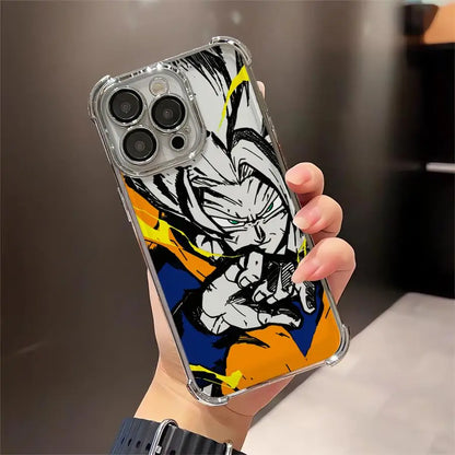 Dragon Ball Vegeta Kakarot Goku Soft Phone Cover Case for iPhone 14 16 Pro Max 13 15 Plus 11 12 17 Air