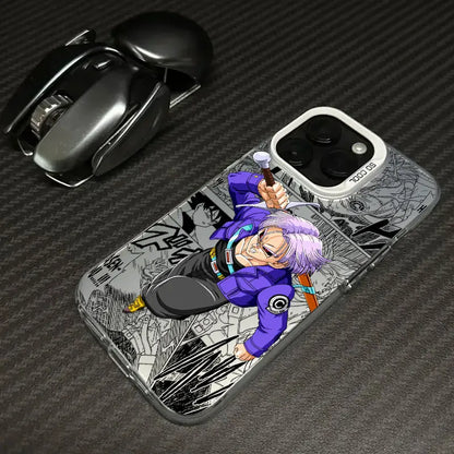 Anime GokuS Trunks CoqueS DragonS BallS Phone Case For iPhone 17 17e 16e 16 15 14 13 12 11 mini Pro Max Air Plus Anti Fall Cover