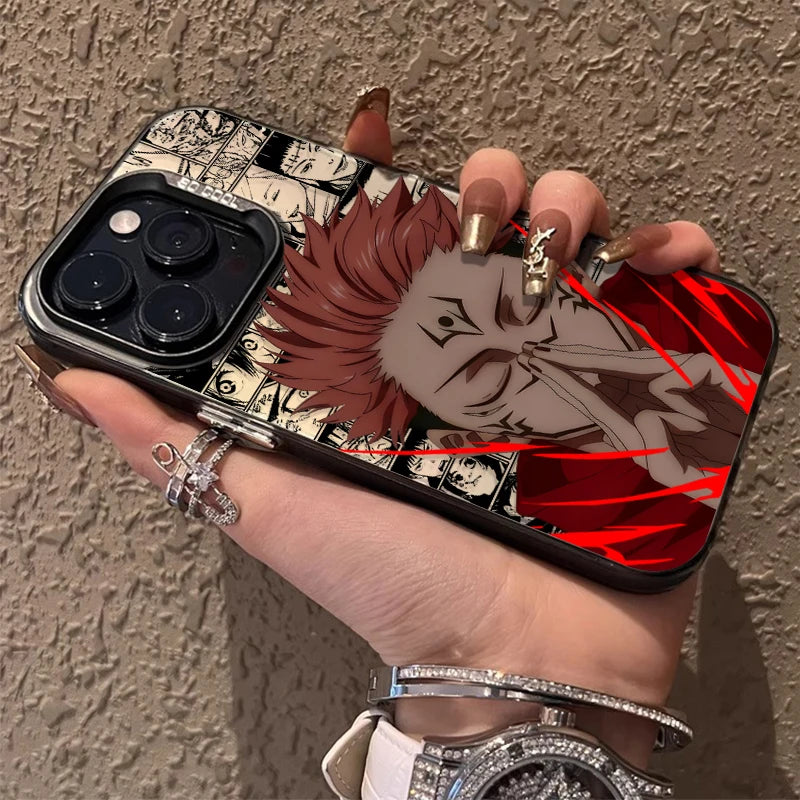 Anime Jujutsus Kaisens Phone Case For iPhone 17 16e 16 15 14 13 12 11 mini Pro Max X XR XSMAX 8 7 Air Plus Anti Fall Matte