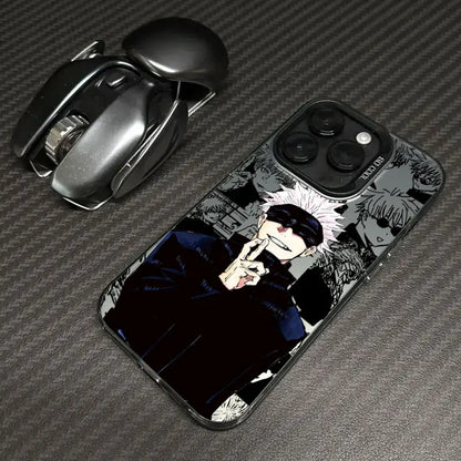 Jujutsu Kaisen Sukuna Gojo Satoru Anime Coque Phone Case For iPhone 17 16e 16 15 14 13 12 11 Pro Max Air Plus Anti Fall Cover