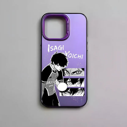 Anime Blue Lock Phone Case For iPhone 16 e 15 14 13 12 11 Pro Max Plus Mini X XS XR SE 2020 2022 Funda Coque