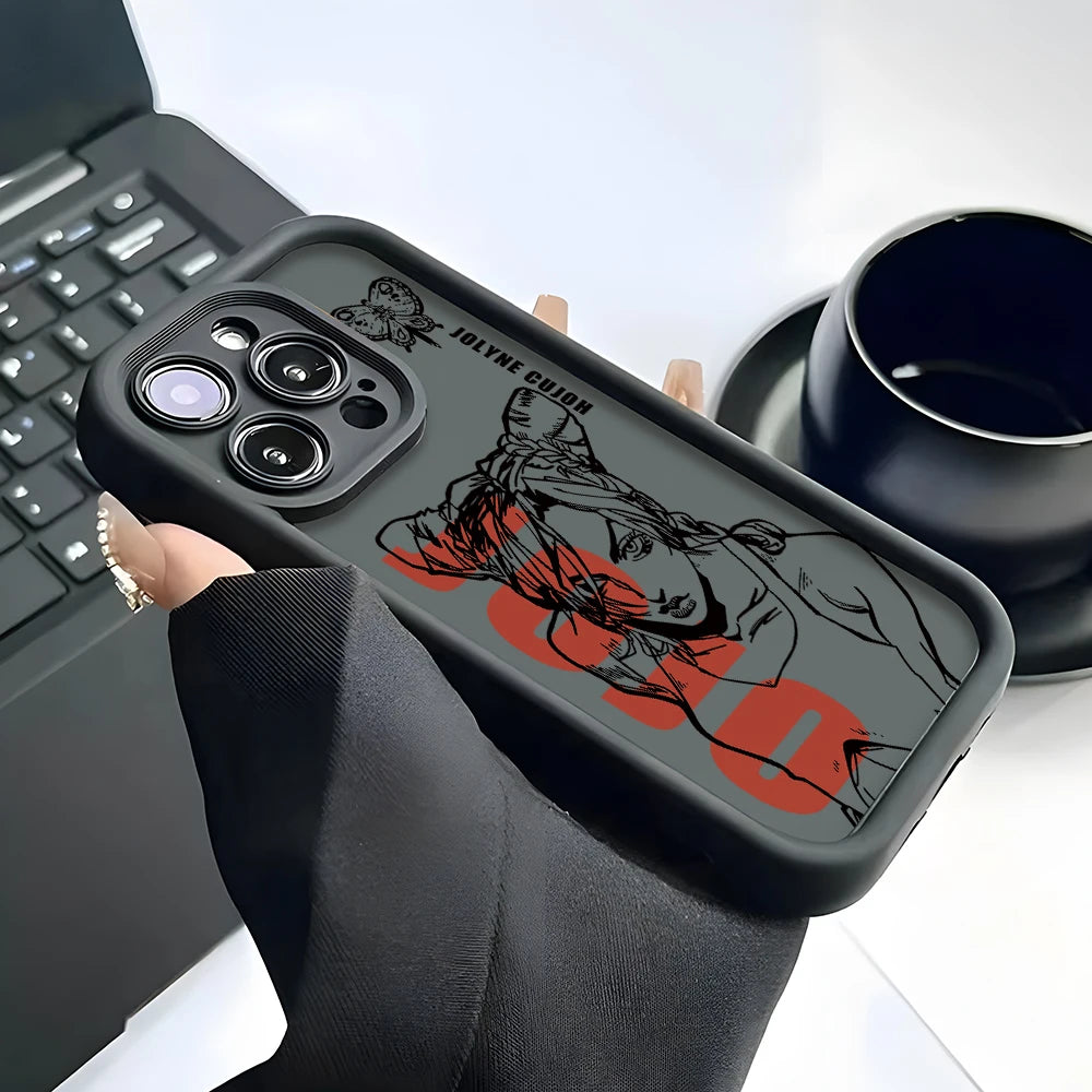 JoJo Bizarre Adventure Phone Case for Motorola Moto G86 G85 G84 G75 G60 G54 G53 G52 G35 G34 G32 EDGE 70 60 E40 E32 E22 5G Cover