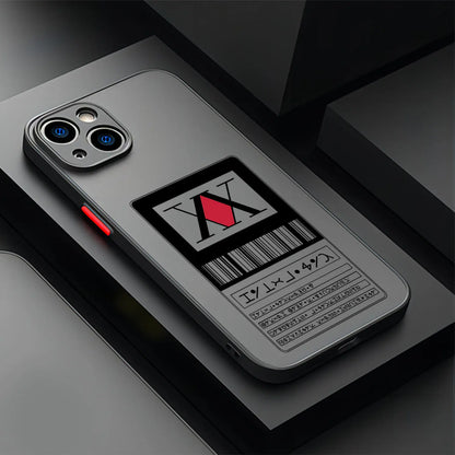 Anime New Hunter x Hunter Phone Case For iPhone 17 16e 16 15 14 13 12 11 Pro Air Max X XR XSMax 7 8 Plus Matte Clear Back Cover