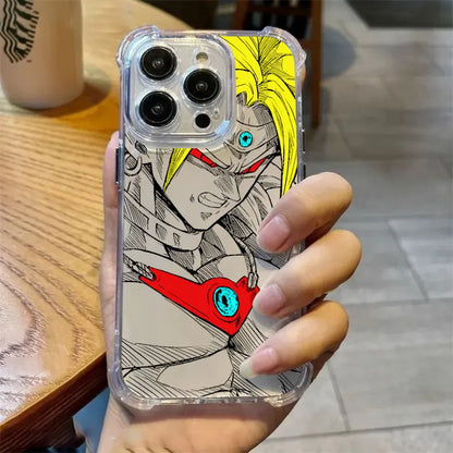 Super Saiyans Broly Gokus DragonS BallS Phone Case For iPhone 17 16e 16 15 14 13 12 11 Mini Air Pro Max Plus Anti Fall Cover