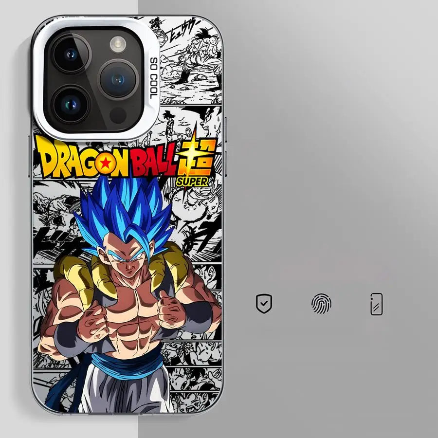 Dragon Ball Anime Vegeta Soft Shell Phone Case for iPhone 17 13 17Air 11 14 15 16 Plus Pro Max 16e 12