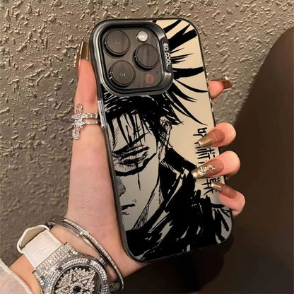 Anime Jujutsu Kaisen Graphic Phone Case for iPhone 17 Air 16 15 14 11 Pro 13 12 Mini 8 7 Matte Bumper Shockproof Hard Cover