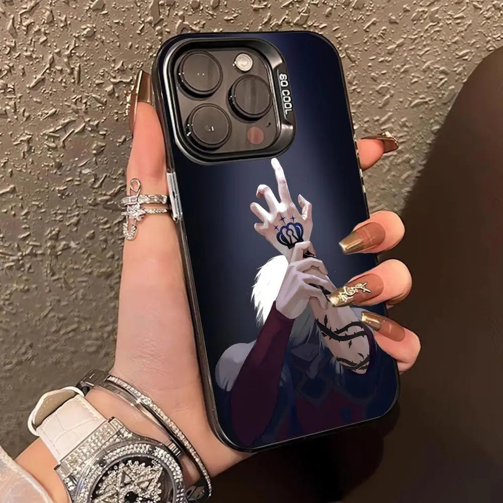 Blue Lock Michael Kaiser Phone Case for iPhone 16 15 14 13 12 11 X XR XS 8 7 Pro Max Plus Translucent Colour Printing Smartphone
