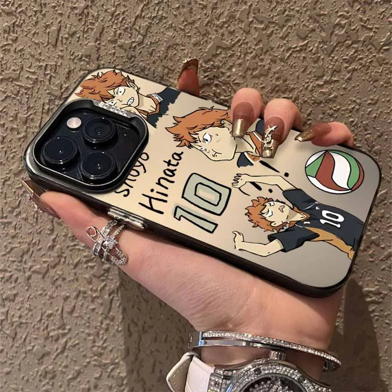 Haikyuu!! Anime Phone Case For iPhone 17 16e 16 15 14 13 12 11 mini Pro Max X XR XSMAX 8 7 Air Plus Anti Fall Matte Back Cover