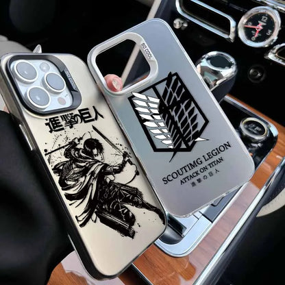 Attack on Titan Anime Cover For Apple iPhone 17 Air 16E 16 15 14 13 12 mini Pro Max Plus Colorful Phone Case