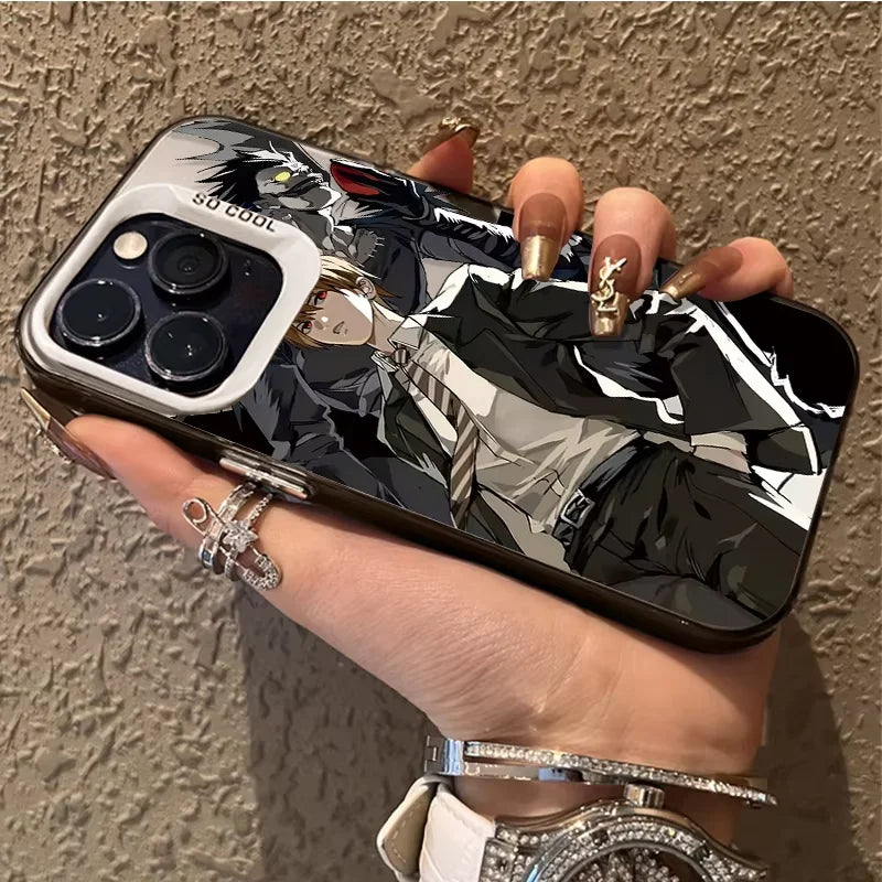 Anime Death Note Phone Case For IPhone 17 Air 16 e 15 14 13 12 11 Pro Max Plus Min SE 2020 2022 Misa Yagami Light