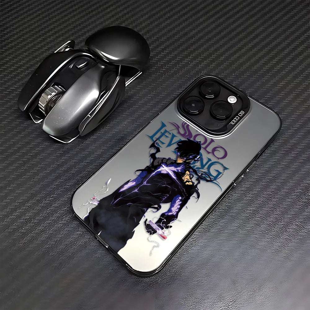 Anime S-Solo L-Leveling Phone Case for Samsung Galaxy S25 S24 S23 S22 S21 S20 Note20 FE Ultra Plus 4G 5G Anti Fall Matte Cover