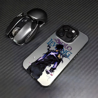 Anime S-Solo L-Leveling Phone Case for Samsung Galaxy S25 S24 S23 S22 S21 S20 Note20 FE Ultra Plus 4G 5G Anti Fall Matte Cover