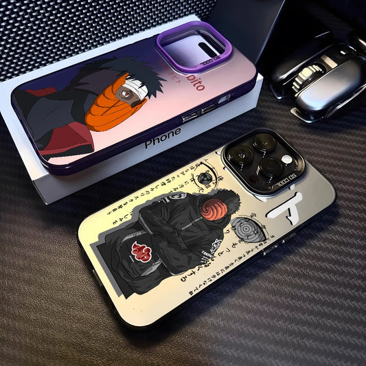 Hot Narutos Uchihas ObitoS Phone Case For iPhone 17 17e 16e 16 15 14 13 12 11 mini Pro Max X Air Plus Anti Fall Matte Back Cover