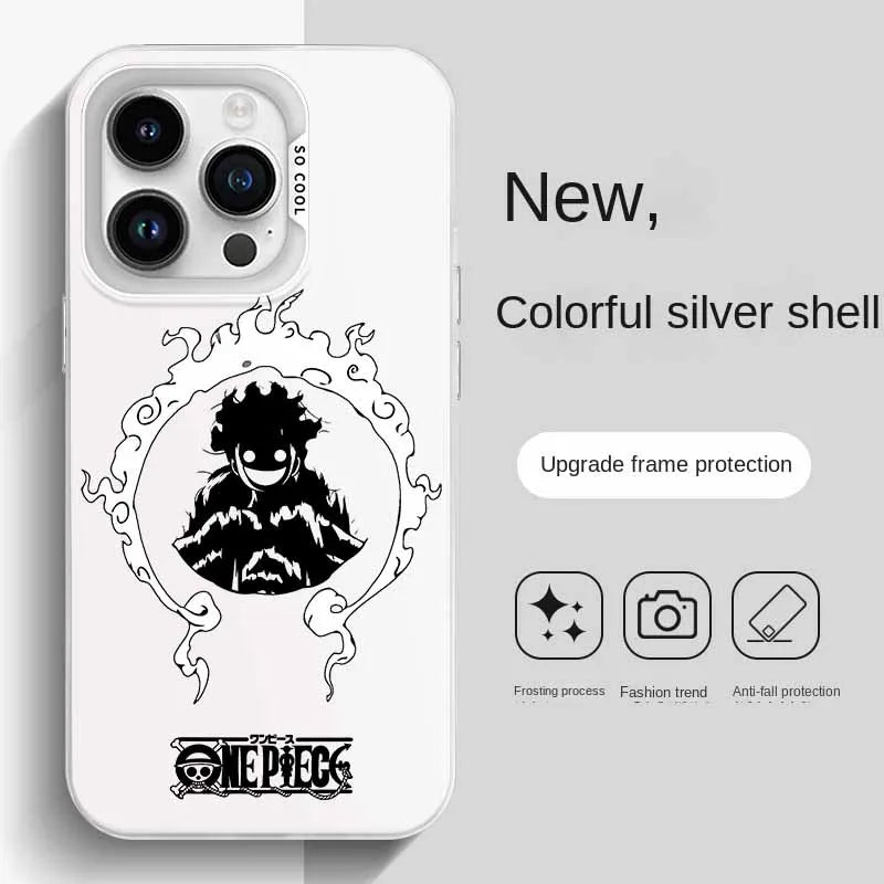 One Piece Anime Luffys Phone Case For iPhone 17 17e 16e 16 15 14 13 12 11 mini Pro Max XSMAX Air Plus Anti Fall Matte Back Cover
