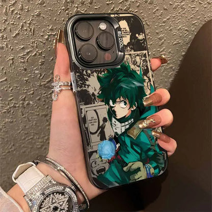 Anime My Hero Academia Phone Case For iPhone 17 16e 16 15 14 13 12 11 mini Pro Max X XR XSMAX 8 7 Air Plus Anti Fall Matte