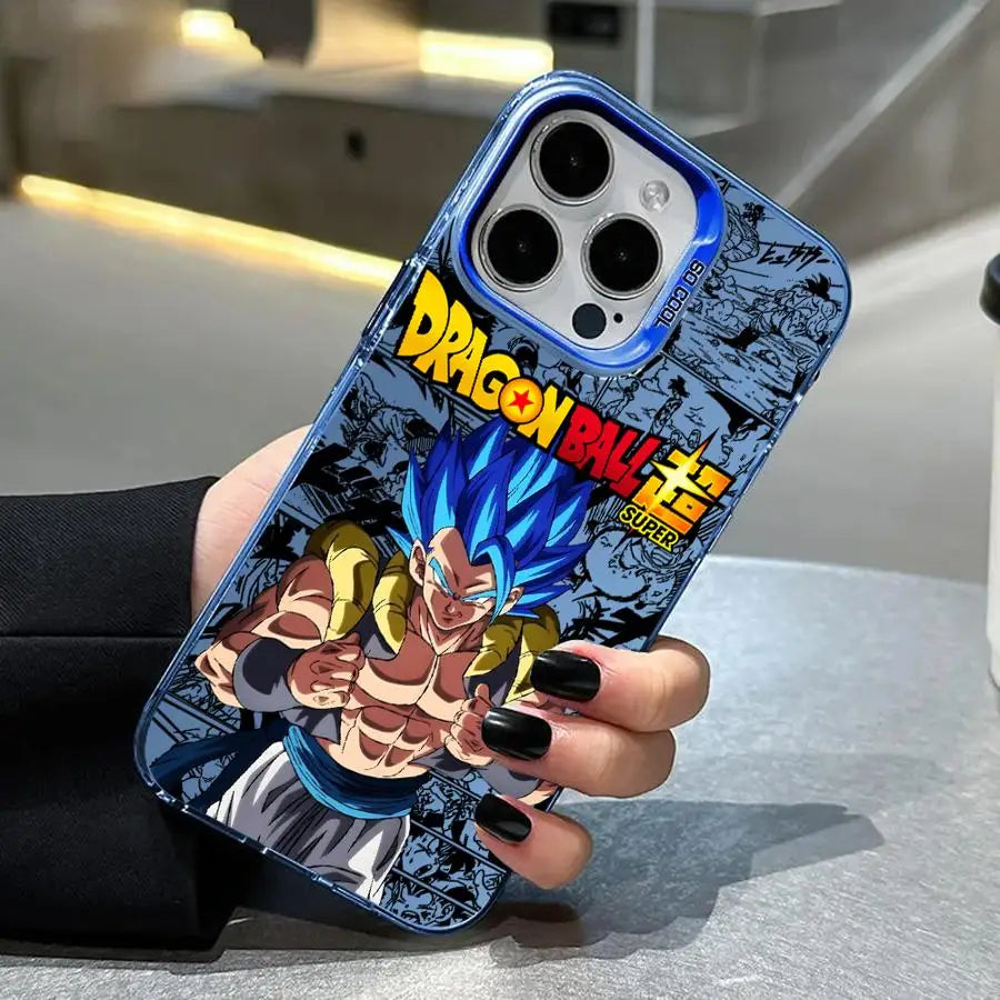 Dragon Ball Anime Vegeta Soft Shell Phone Case for iPhone 17 13 17Air 11 14 15 16 Plus Pro Max 16e 12
