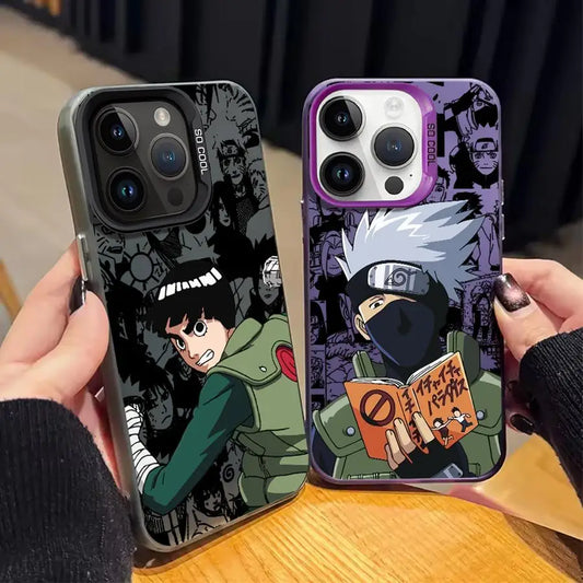 N-N-arutos Kakashi Soft Shell Case for iPhone 17 Air 11 12 13 Pro Max 16e 14 15 16 Plus