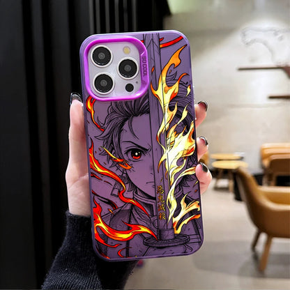Anime Giyu Tanjiro Demon Slayer Phone Case for Xiaomi Redmi Note 15 14 13 12 10 9 Pro Plus 4G 5G 12S 11S 10S  9S Matte Cover