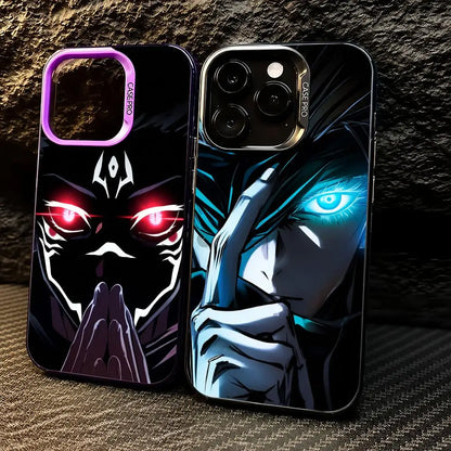 Jujutsu Kaisen Merchandise Phone Case For iPhone 11/12/13/14/15/16/17 Pro Max Color Gradient TPU Case Shockproof Cover