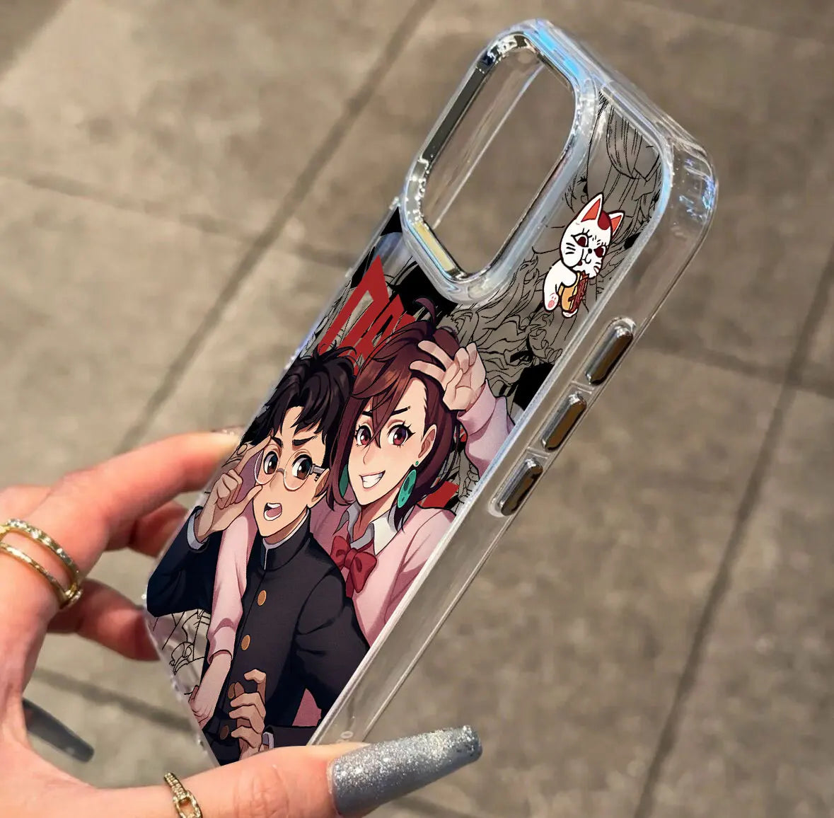 Anime DAN DA DAN Phone Case For iPhone 17 16e 16 15 14 13 12 11 mini Pro Max X XR XSMAX 8 7 Air Plus Transparent Soft Cover