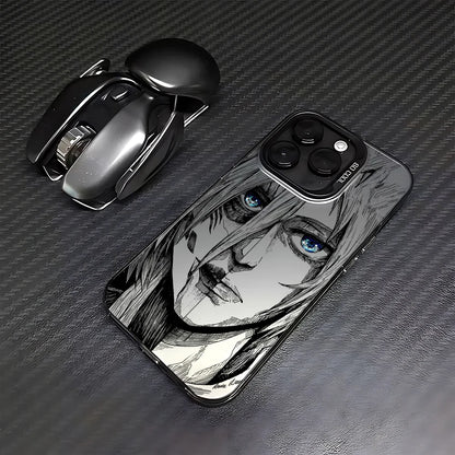 Luxury Hot Anime Attack On Titan Phone Case For iPhone 17 16e 16 15 14 13 12 11 mini Pro Max X XR Air Plus Anti Fall Matte Cover