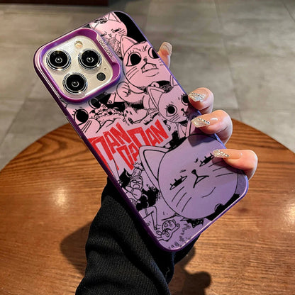 DandadanS Anime Hot New Frosted Phone Case for iPhone 17 Air 16 E 15 14 Plus 13 12 Mini 11 Pro Max Acrylic Sheet Silicone Cover