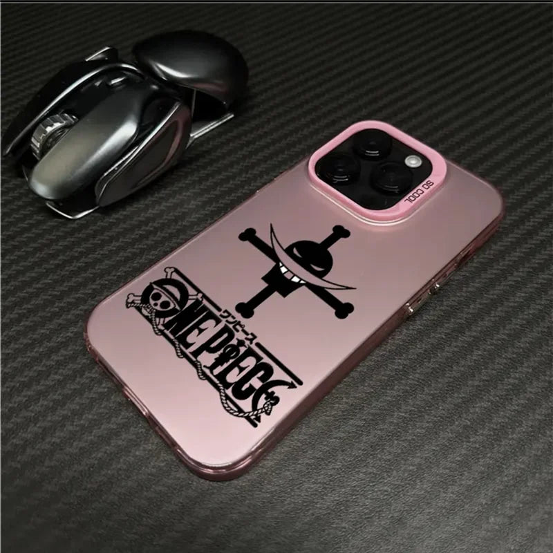 ONE PIECE Edward Newgate Wanted Phone Case For IPhone 16 15 14 13 12 11 Pro Max Whitebeard Pirates Zoro Model Shockproof Cover