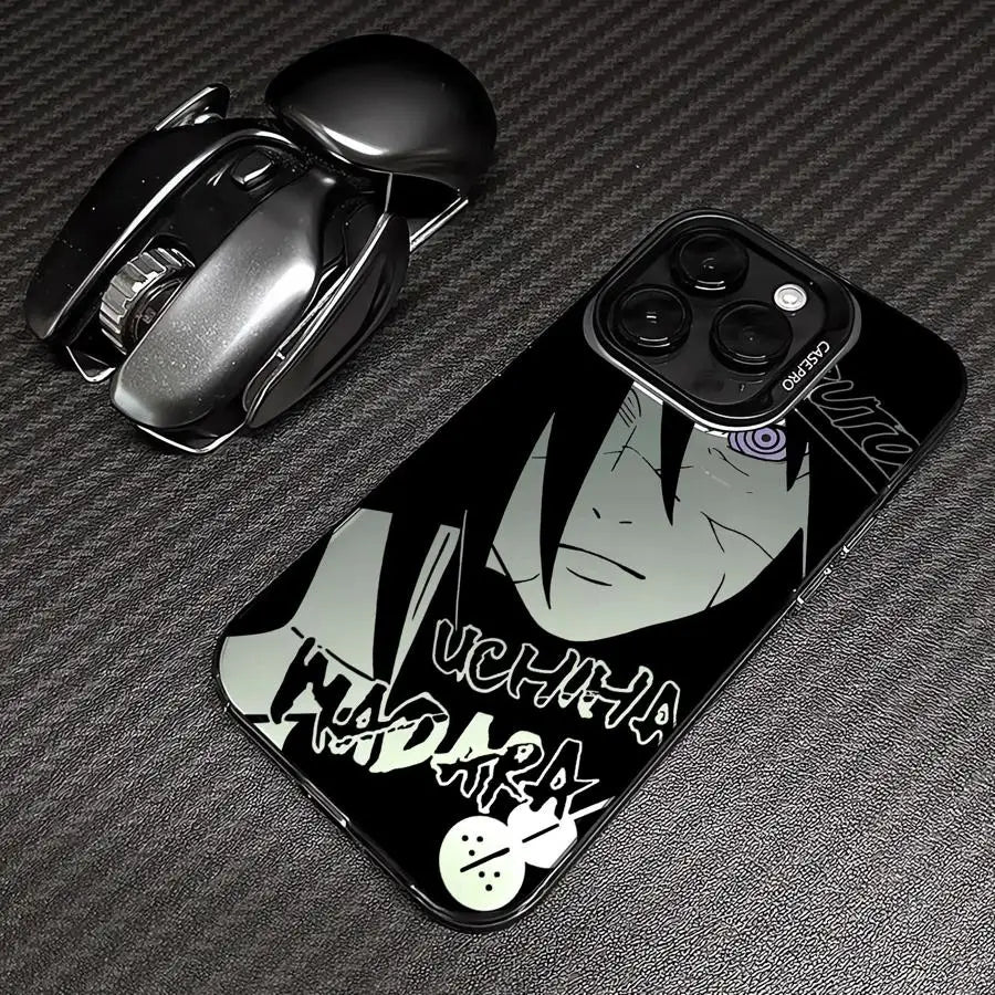 Naruto Uchiha Madara Case for iPhone 16e 14Pro 11 13 Pro MAX 12 XR 14 16Pro 15 XS MAX Soft Cover