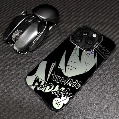 Naruto Uchiha Madara Case for iPhone 16e 14Pro 11 13 Pro MAX 12 XR 14 16Pro 15 XS MAX Soft Cover