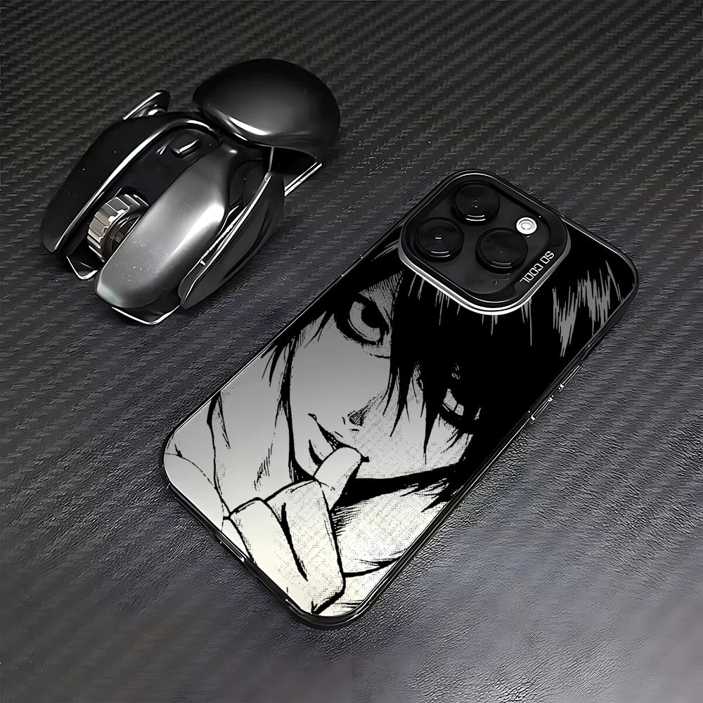 Anime Death Note Phone Case For iPhone 17 Air 16 e 15 14 13 12 11 Pro Max Plus Mini SE2020 2022 Matte Shockproof Back Cover