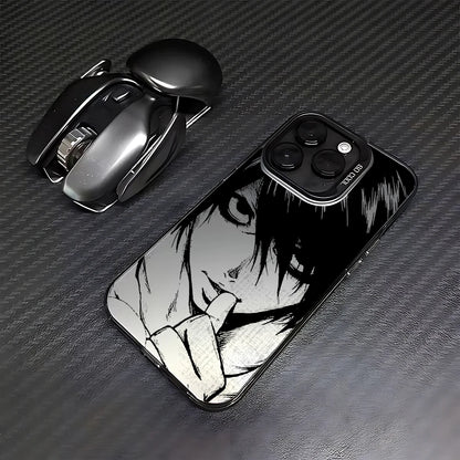 Anime Death Note Phone Case For iPhone 17 Air 16 e 15 14 13 12 11 Pro Max Plus Mini SE2020 2022 Matte Shockproof Back Cover