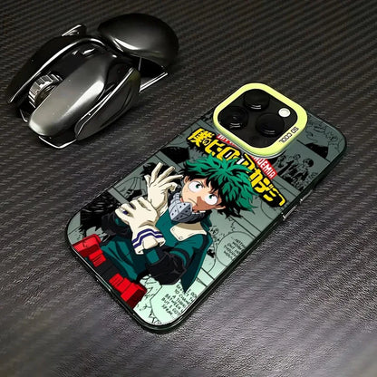 Anime My Hero Academia Phone Case For iPhone 17 16e 16 15 14 13 12 11 mini Pro Max X XR XSMAX 8 7 Air Plus Anti Fall Matte Back