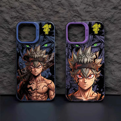 Asta Black Clover For Apple iPhone 17 16E 16 15 14 13 12 mini Pro Max Plus Cover Funda Siliconea Soft Capa Colorful Phone Case