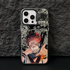 Jujutsus Kaisens Sukunas Phone Case for iPhone 17 Air 16 16e 15 14 Plus 13 12 11 Pro Max X Xs XR 8 Colorful Silver Hard Cover