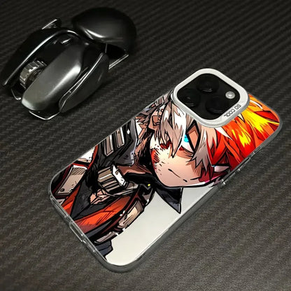 Hot Anime My Hero Academia Phone Case For iPhone 17 17e 16e 16 15 14 13 12 11 mini Pro Max X XR XSMAX 8 7 Air Plus Anti Fall