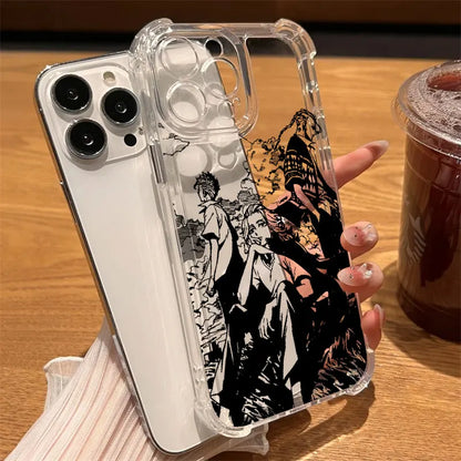 Tokyos Revengers Anime Phone Case Clear For iPhone 17 16 14 15 11 12 13 Pro Max 16E 16 Plus 17 Air Soft Shockproof Silicon Cover