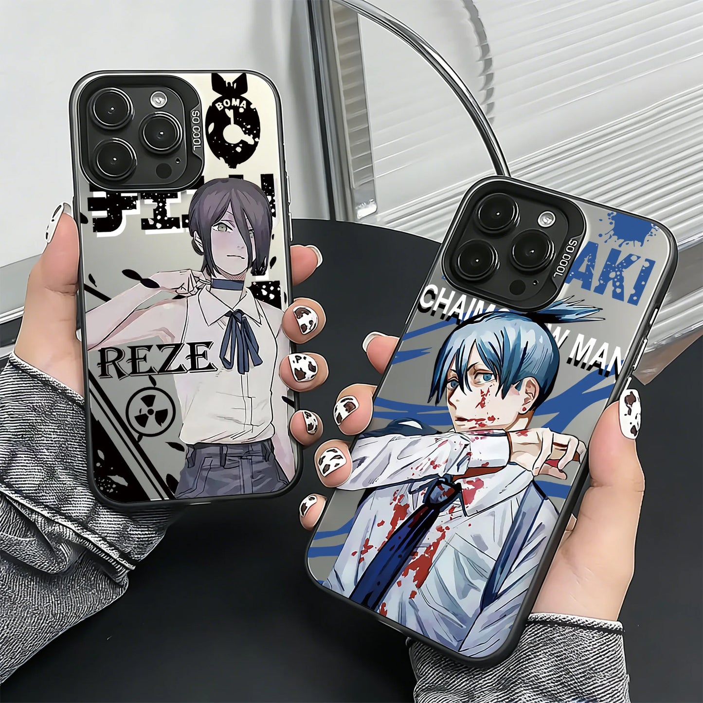 HOT Anime Chainsaws Mans Phone Case For Xiaomi Redmi 15 15C 14C 13C 12C 13 12 10 A1 A2 A3 A5 9T 9A K60 K40 4G 5G Anti Fall Matte