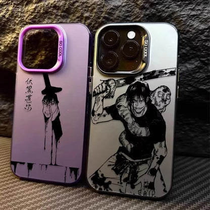 Anime Jujutsu Kaisen Frosted Case for iPhone 17 Air 16 E 15 14 Plus 13 12 Mini 11 Pro Max Acrylic Silicone Shockproof Hard Cover