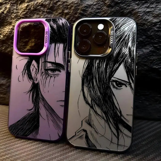 Attack On Titan Cool Anime Phone Case For iPhone 17 16e 16 15 14 13 12 11 Pro Max X XR XSMAX 8 7 Air Plus Anti Fall Matte Cover